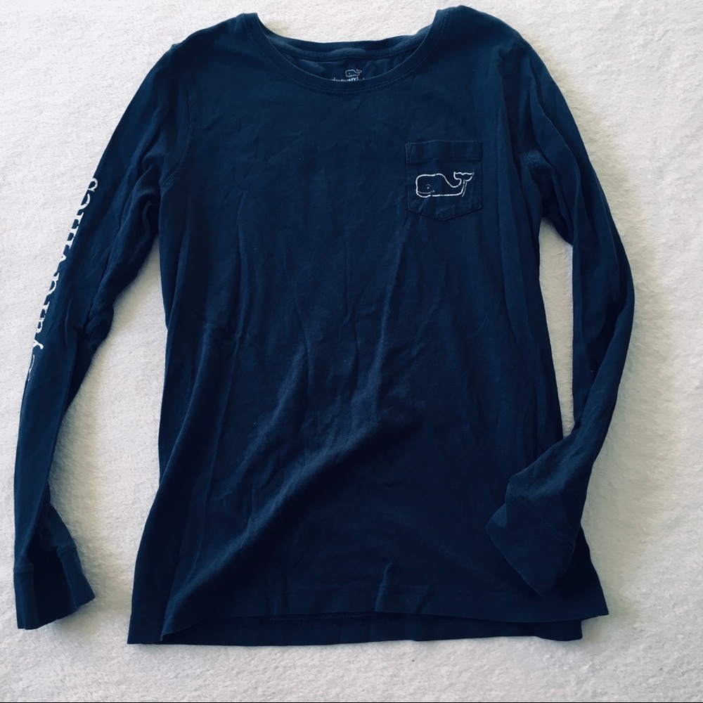 BLUE VINEYARD VINES T SHIRT